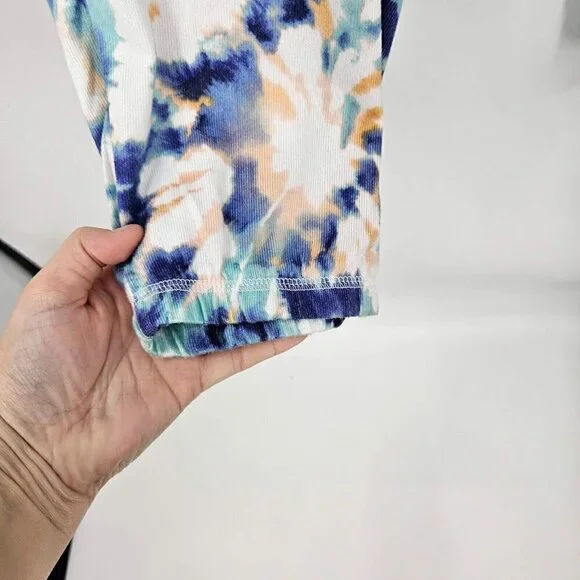 P.J. Salvage Spiral Nights Tie-Dye Jogger Pants Multicolor Women’s 3X Sleepwear - Picture 4 of 9